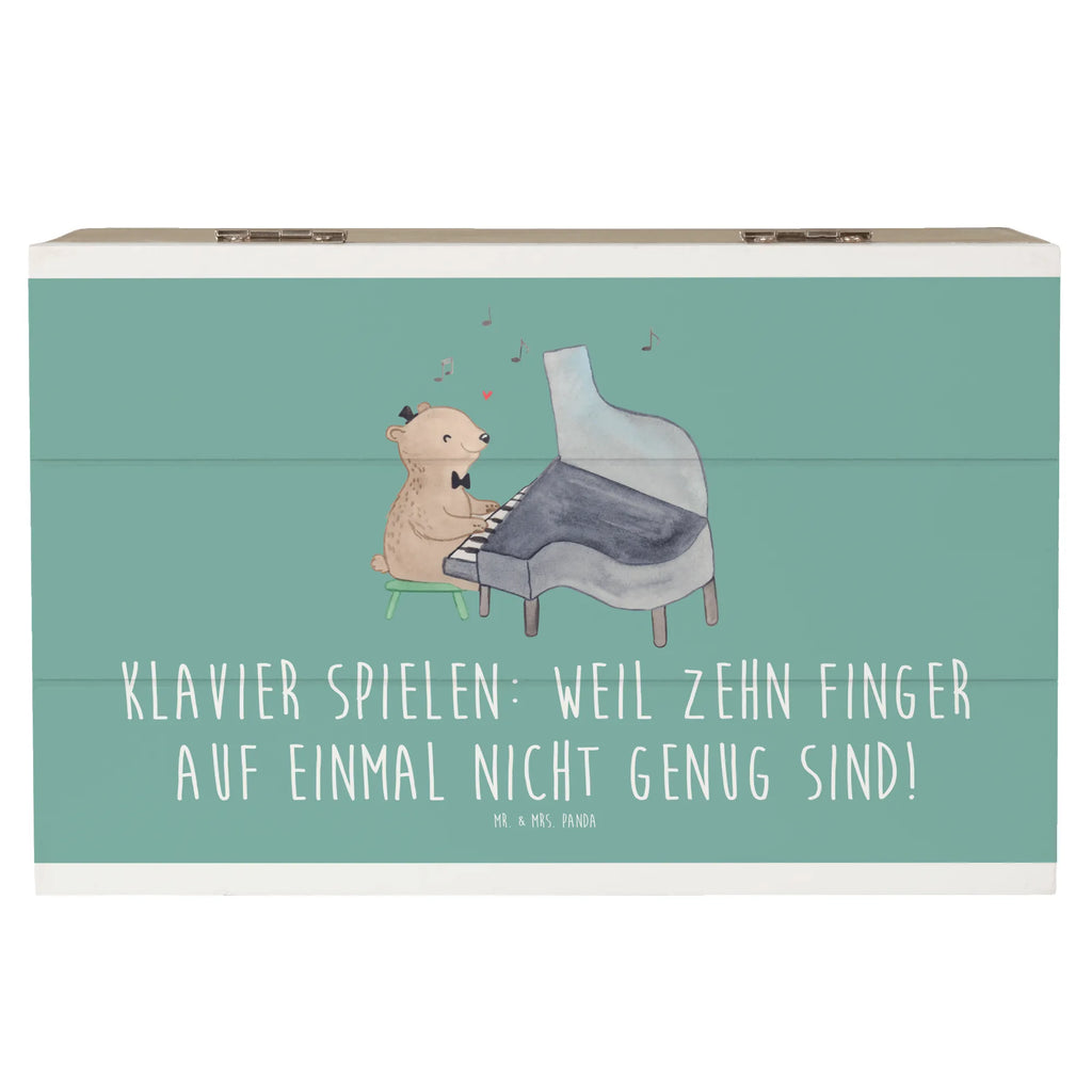 Holzkiste Klavier Magie Schatulle, Erinnerungskiste, Truhe, Kiste, Geschenkbox, Geschenkdose, Dekokiste, Schatzkiste, XXL, Holzkiste, Aufbewahrungsbox, Erinnerungsbox, Instrumente, Geschenke Musiker, Musikliebhaber