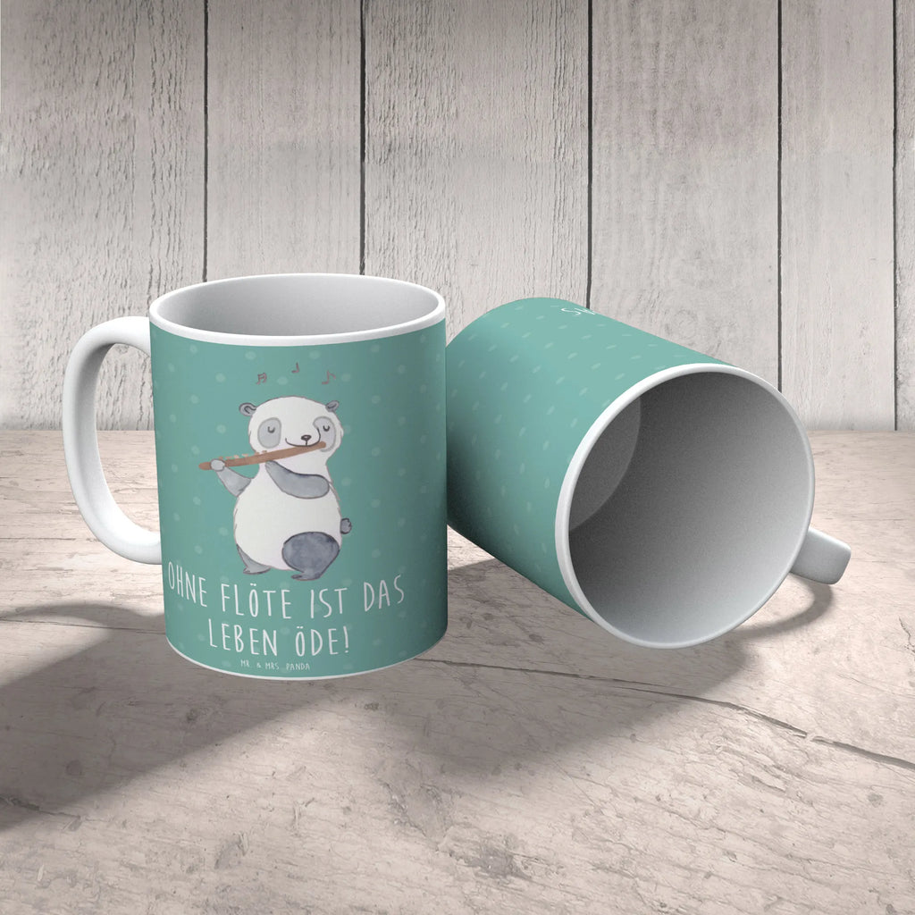 Tasse Flöte Leben Tasse, Geschenktasse, Tasse mit Motiven, Bürotasse, Kaffeetasse, Teetasse, Keramiktasse, Porzellantasse, Tasse mit Zitaten, Instrumente, Geschenke Musiker, Musikliebhaber