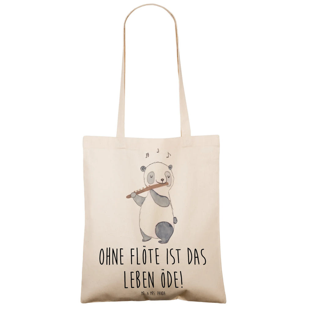 Tote bag Ohne Flöte ist das Leben öde! Einkaufstüte, Schultertasche, Stofftasche, Shopper, Jutetasche, Strandtasche, Tasche, Beuteltasche, Badetasche, Tragetasche, Beutel, Stoffbeutel, Jutebeutel, Einkaufstasche, Laptoptasche, Umhängetasche, Instrumente, Geschenke Musiker, Musikliebhaber