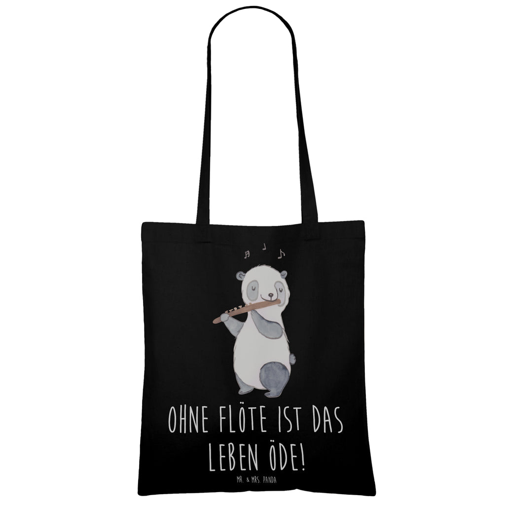 Tote bag Ohne Flöte ist das Leben öde! Einkaufstüte, Schultertasche, Stofftasche, Shopper, Jutetasche, Strandtasche, Tasche, Beuteltasche, Badetasche, Tragetasche, Beutel, Stoffbeutel, Jutebeutel, Einkaufstasche, Laptoptasche, Umhängetasche, Instrumente, Geschenke Musiker, Musikliebhaber