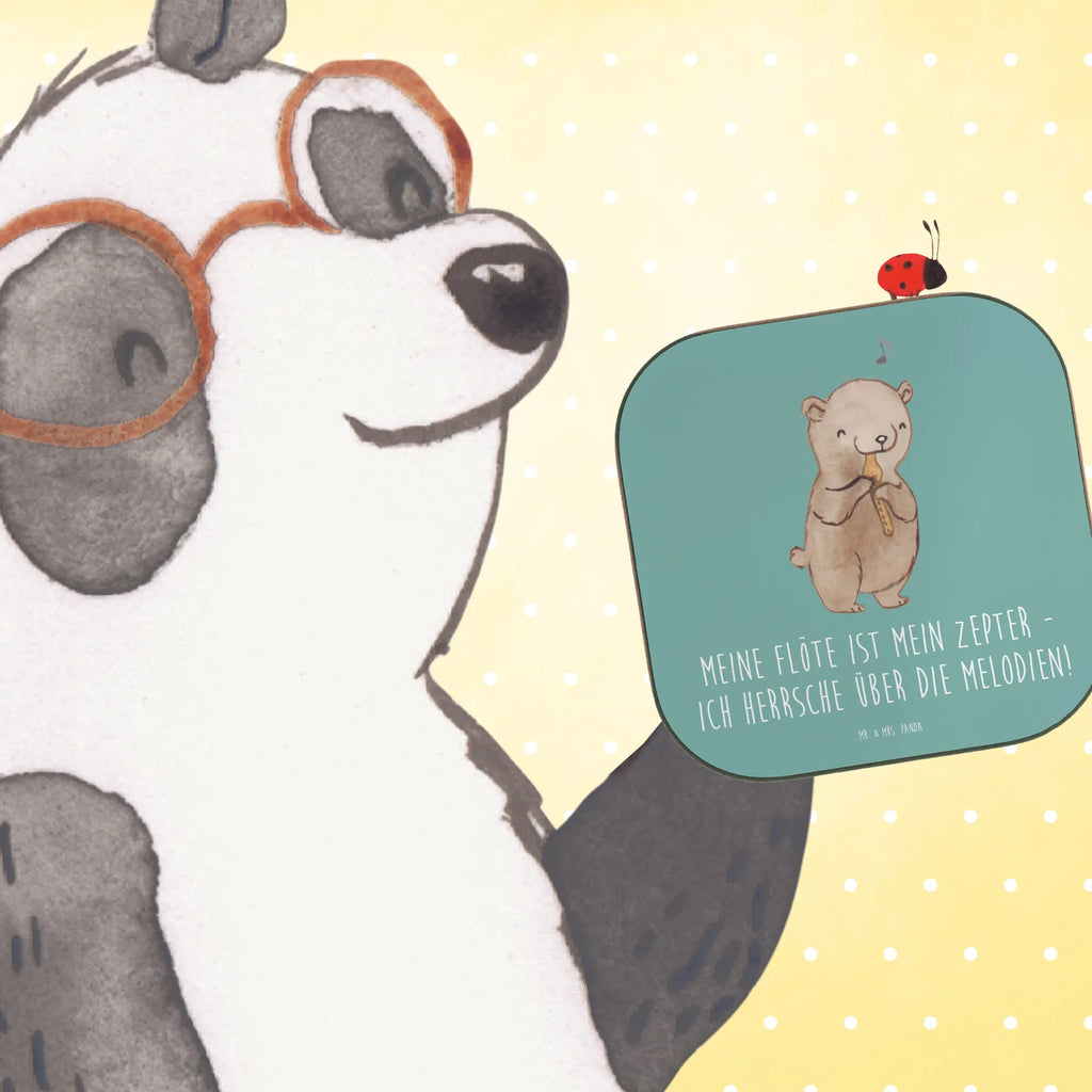 Square coaster Meine Flöte ist mein Zepter - ich herrsche über die Melodien! Untersetzer für Gläser, Untersetzer aus Holz, Untersetzer Holz, Holzuntersetzer, Tassen Untersetzer, Glasuntersetzer, Korkuntersetzer, Getränkeuntersetzer, Bierdeckel, Untersetzer, Untersetzer Design, Untersetzer Gläser, Instrumente, Geschenke Musiker, Musikliebhaber