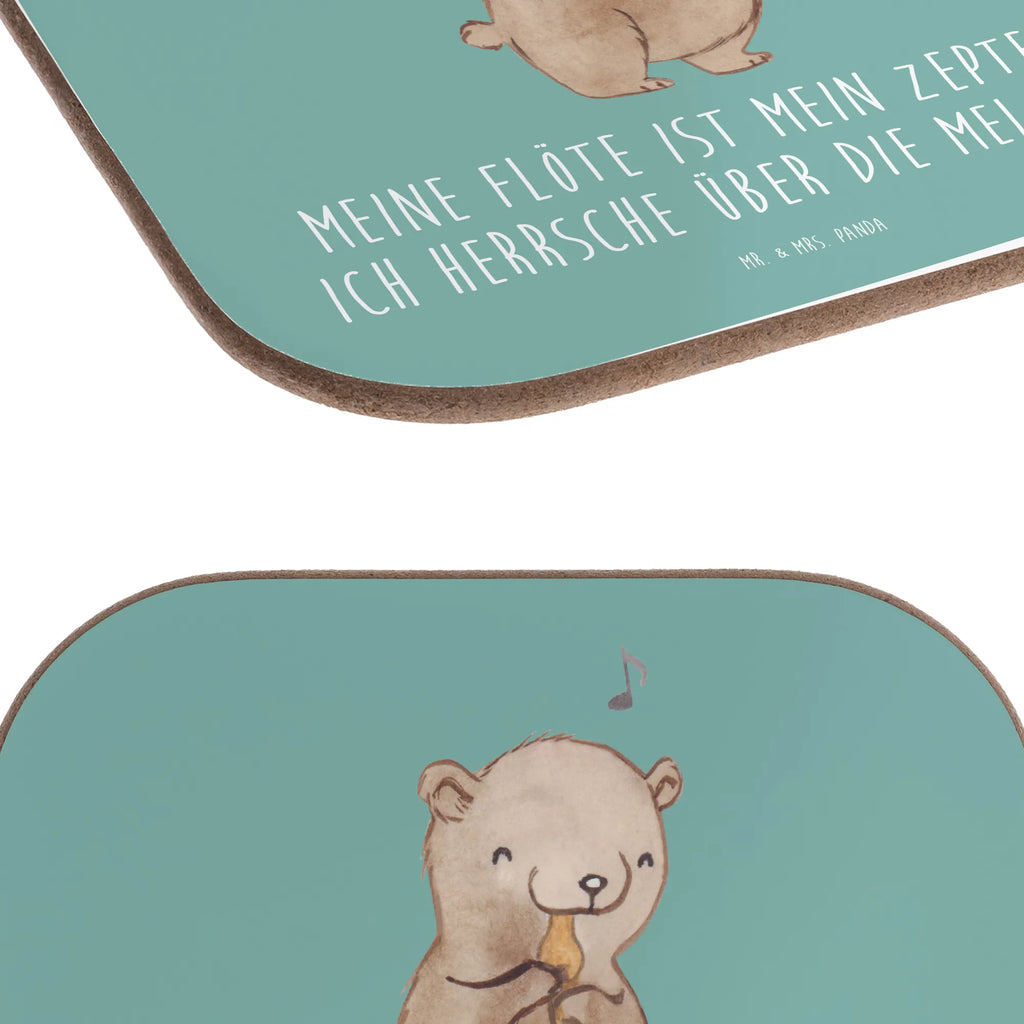 Square coaster Meine Flöte ist mein Zepter - ich herrsche über die Melodien! Untersetzer für Gläser, Untersetzer aus Holz, Untersetzer Holz, Holzuntersetzer, Tassen Untersetzer, Glasuntersetzer, Korkuntersetzer, Getränkeuntersetzer, Bierdeckel, Untersetzer, Untersetzer Design, Untersetzer Gläser, Instrumente, Geschenke Musiker, Musikliebhaber