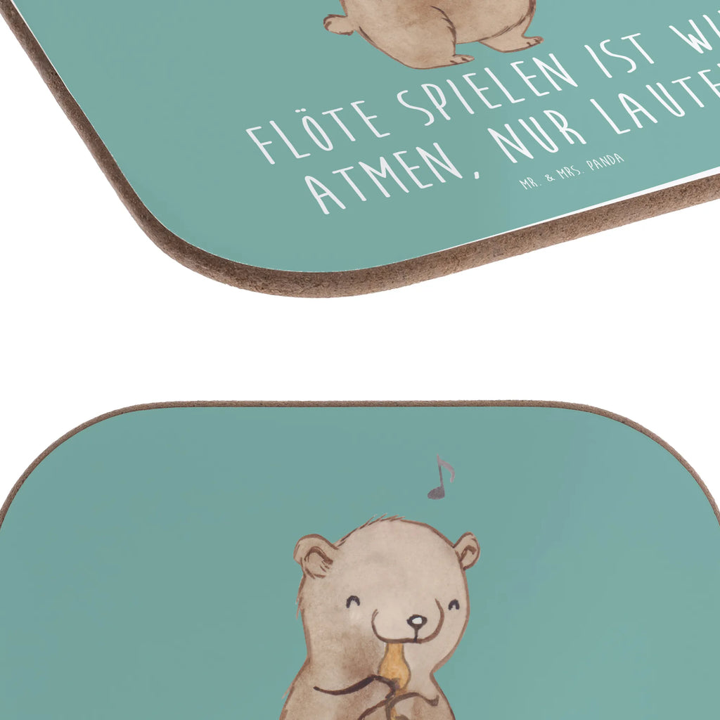 Square coaster Flöte spielen ist wie atmen, nur lauter! Bierdeckel, Untersetzer, Korkuntersetzer, Getränkeuntersetzer, Tassen Untersetzer, Untersetzer Holz, Glasuntersetzer, Untersetzer Gläser, Untersetzer aus Holz, Untersetzer Design, Untersetzer für Gläser, Holzuntersetzer, Instrumente, Geschenke Musiker, Musikliebhaber