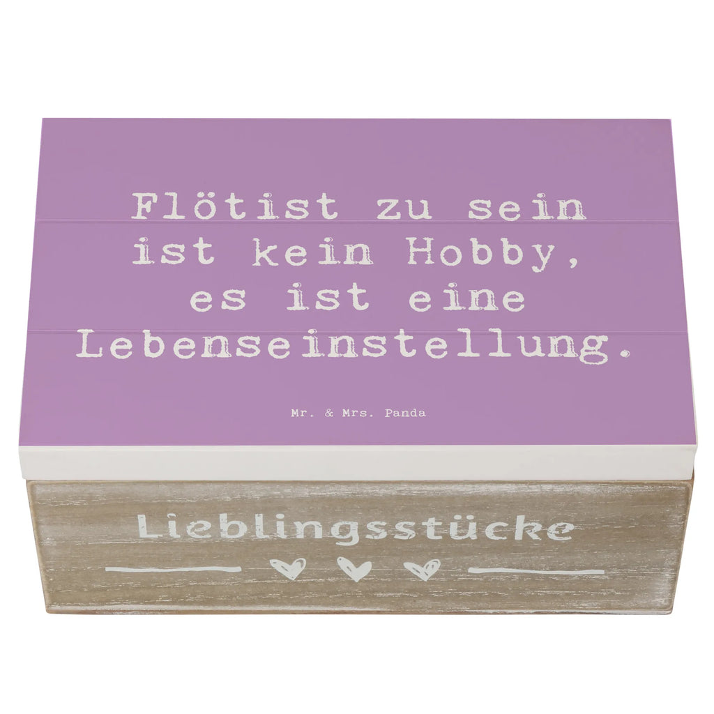 Wooden chest Saying Flötist zu sein ist kein Hobby, es ist eine Lebenseinstellung. Erinnerungskiste, XXL, Truhe, Geschenkdose, Schatzkiste, Dekokiste, Geschenkbox, Kiste, Erinnerungsbox, Schatulle, Holzkiste, Aufbewahrungsbox, Instrumente, Geschenke Musiker, Musikliebhaber