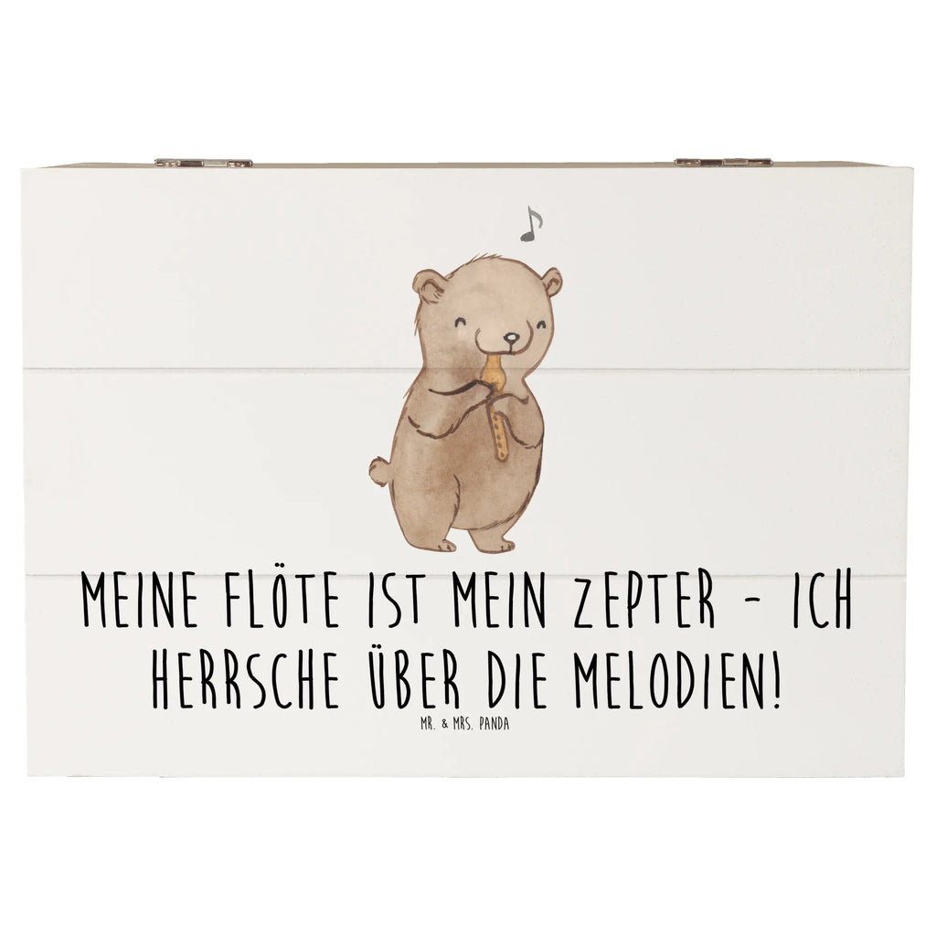 Holzkiste Flötenzauber XXL, Erinnerungsbox, Dekokiste, Schatzkiste, Geschenkbox, Erinnerungskiste, Truhe, Geschenkdose, Kiste, Holzkiste, Schatulle, Aufbewahrungsbox, Instrumente, Geschenke Musiker, Musikliebhaber