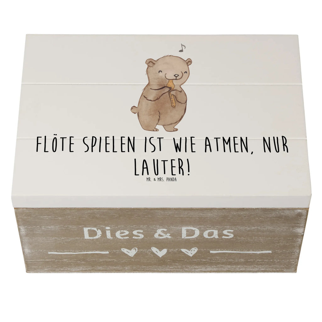 Holzkiste Flöte Atem Holzkiste, Kiste, Dekokiste, Aufbewahrungsbox, XXL, Erinnerungsbox, Schatzkiste, Schatulle, Geschenkdose, Geschenkbox, Erinnerungskiste, Truhe, Instrumente, Geschenke Musiker, Musikliebhaber