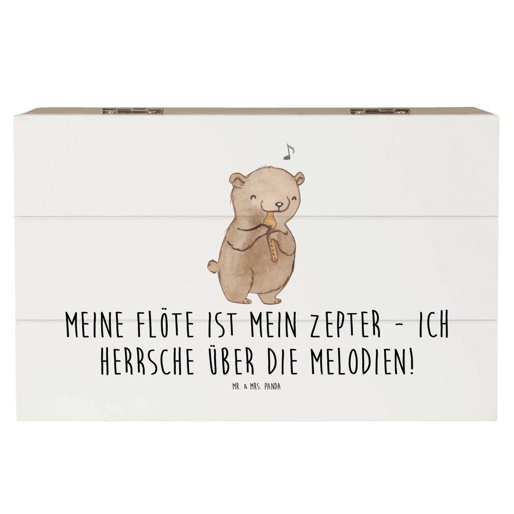 Holzkiste Flötenzauber XXL, Erinnerungsbox, Dekokiste, Schatzkiste, Geschenkbox, Erinnerungskiste, Truhe, Geschenkdose, Kiste, Holzkiste, Schatulle, Aufbewahrungsbox, Instrumente, Geschenke Musiker, Musikliebhaber