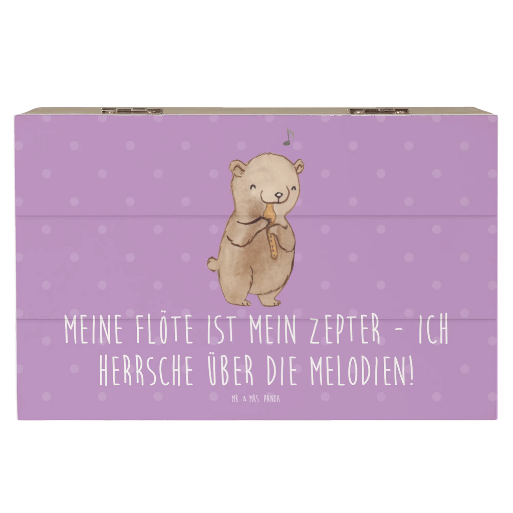 Holzkiste Flötenzauber XXL, Erinnerungsbox, Dekokiste, Schatzkiste, Geschenkbox, Erinnerungskiste, Truhe, Geschenkdose, Kiste, Holzkiste, Schatulle, Aufbewahrungsbox, Instrumente, Geschenke Musiker, Musikliebhaber