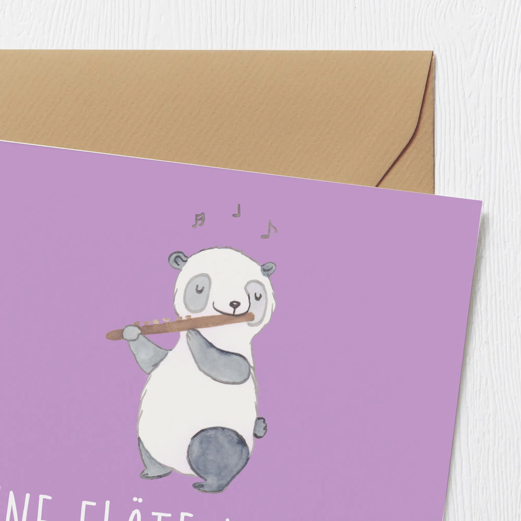 Deluxe Card Ohne Flöte ist das Leben öde! Einladungskarte, Hochwertige Grußkarte, Hochzeitskarte, Glückwunschkarte, Karte, Grußkarte, Geburtstagskarte, Klappkarte, Hochwertige Klappkarte, Instrumente, Geschenke Musiker, Musikliebhaber