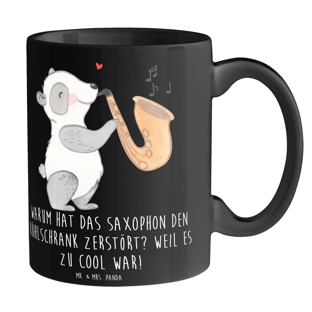 Tasse Saxophon Kühlschrank Kaffeetasse, Tasse mit Zitaten, Teetasse, Tasse mit Motiven, Porzellantasse, Geschenktasse, Keramiktasse, Bürotasse, Tasse, Instrumente, Geschenke Musiker, Musikliebhaber