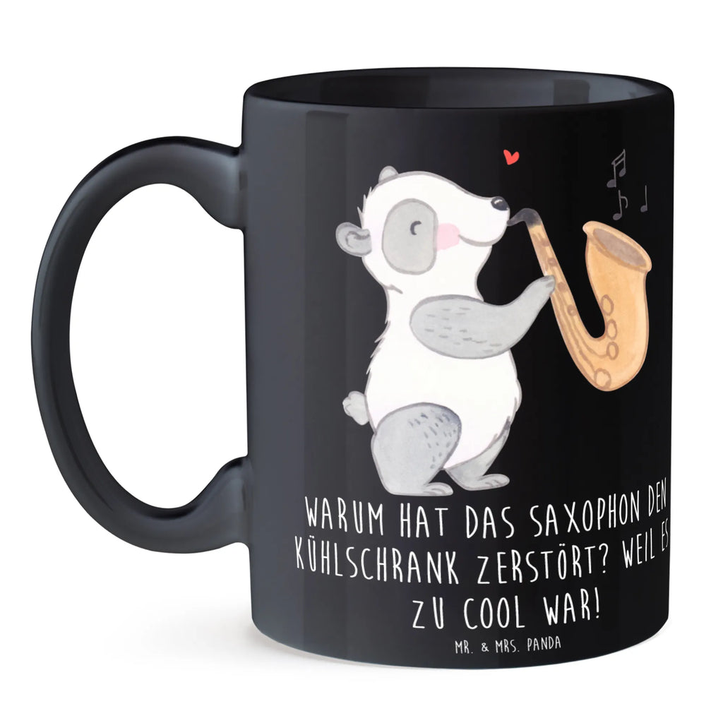 Tasse Saxophon Kühlschrank Kaffeetasse, Tasse mit Zitaten, Teetasse, Tasse mit Motiven, Porzellantasse, Geschenktasse, Keramiktasse, Bürotasse, Tasse, Instrumente, Geschenke Musiker, Musikliebhaber