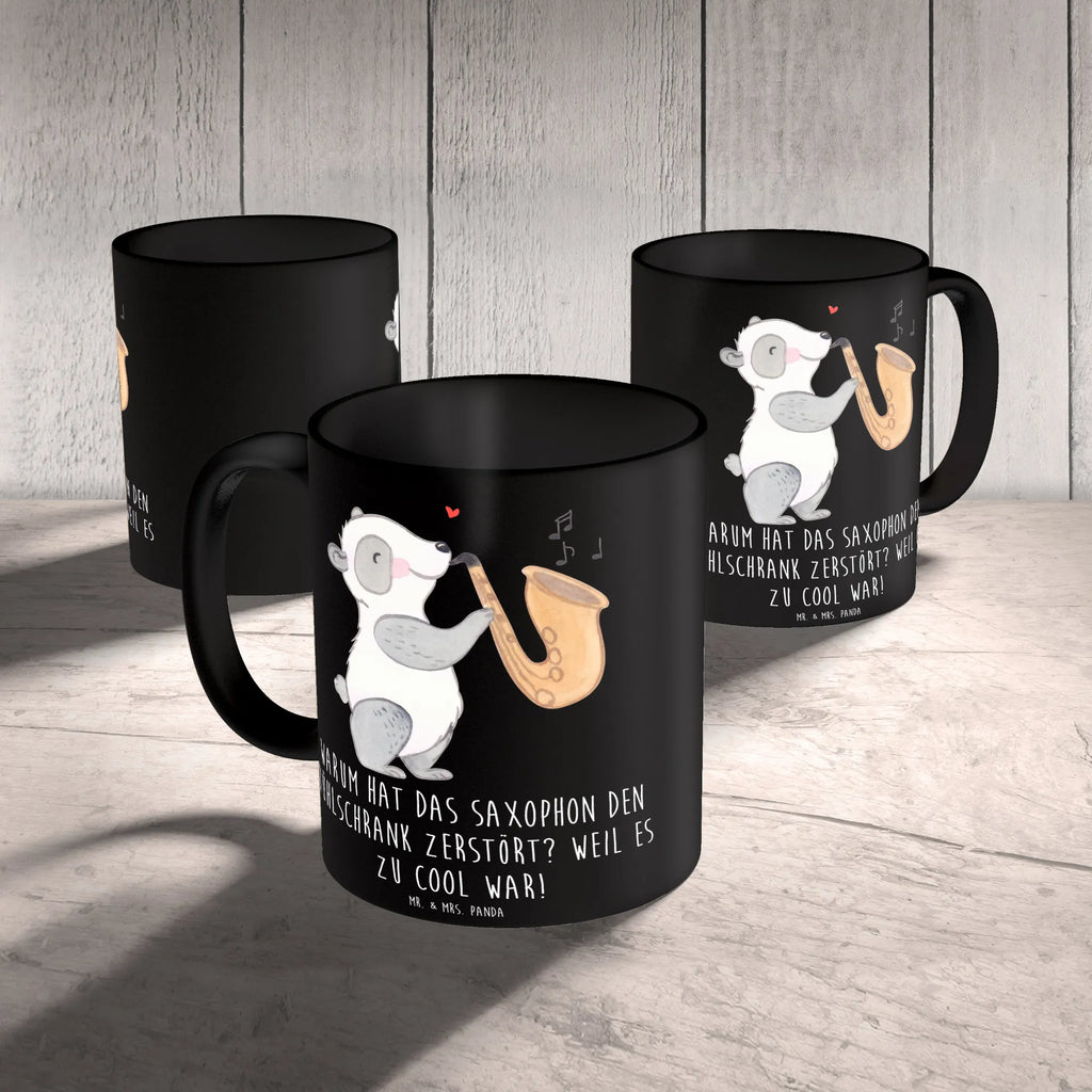 Tasse Saxophon Kühlschrank Kaffeetasse, Tasse mit Zitaten, Teetasse, Tasse mit Motiven, Porzellantasse, Geschenktasse, Keramiktasse, Bürotasse, Tasse, Instrumente, Geschenke Musiker, Musikliebhaber