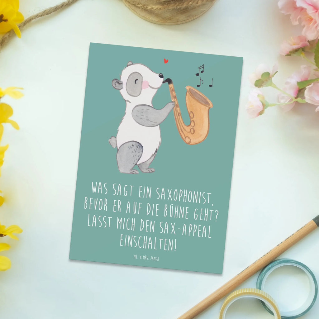 Postkarte Magischer Saxophon-Charme Geburtstagskarte, Dankeskarte, Ansichtskarten, Einladung Geburtstag, Einladungskarte, Ansichtskarte, Grußkarte, Karte, Geschenkkarte, Postkarte, Einladungskarten Geburtstag, Einladung, Instrumente, Geschenke Musiker, Musikliebhaber
