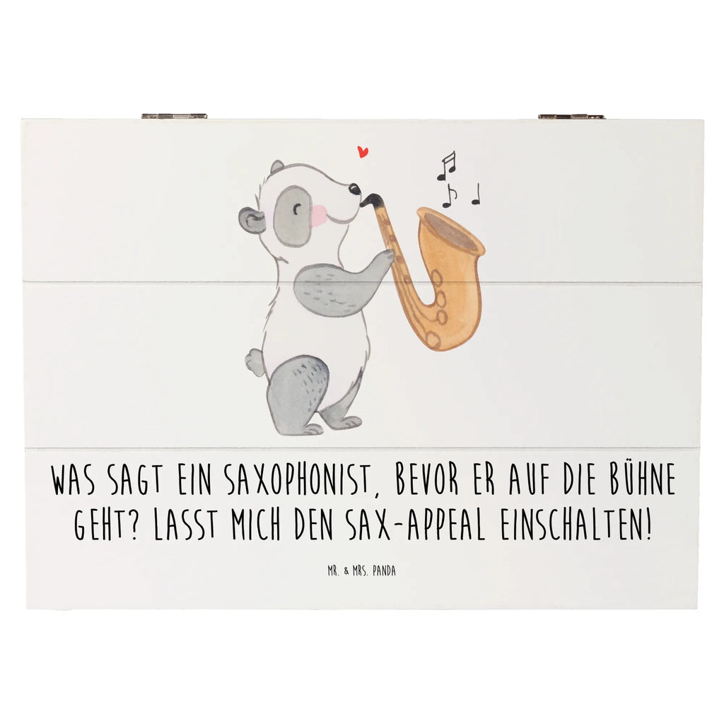 Holzkiste Magischer Saxophon-Charme Dekokiste, XXL, Kiste, Holzkiste, Truhe, Schatzkiste, Geschenkbox, Geschenkdose, Erinnerungsbox, Erinnerungskiste, Schatulle, Aufbewahrungsbox, Instrumente, Geschenke Musiker, Musikliebhaber