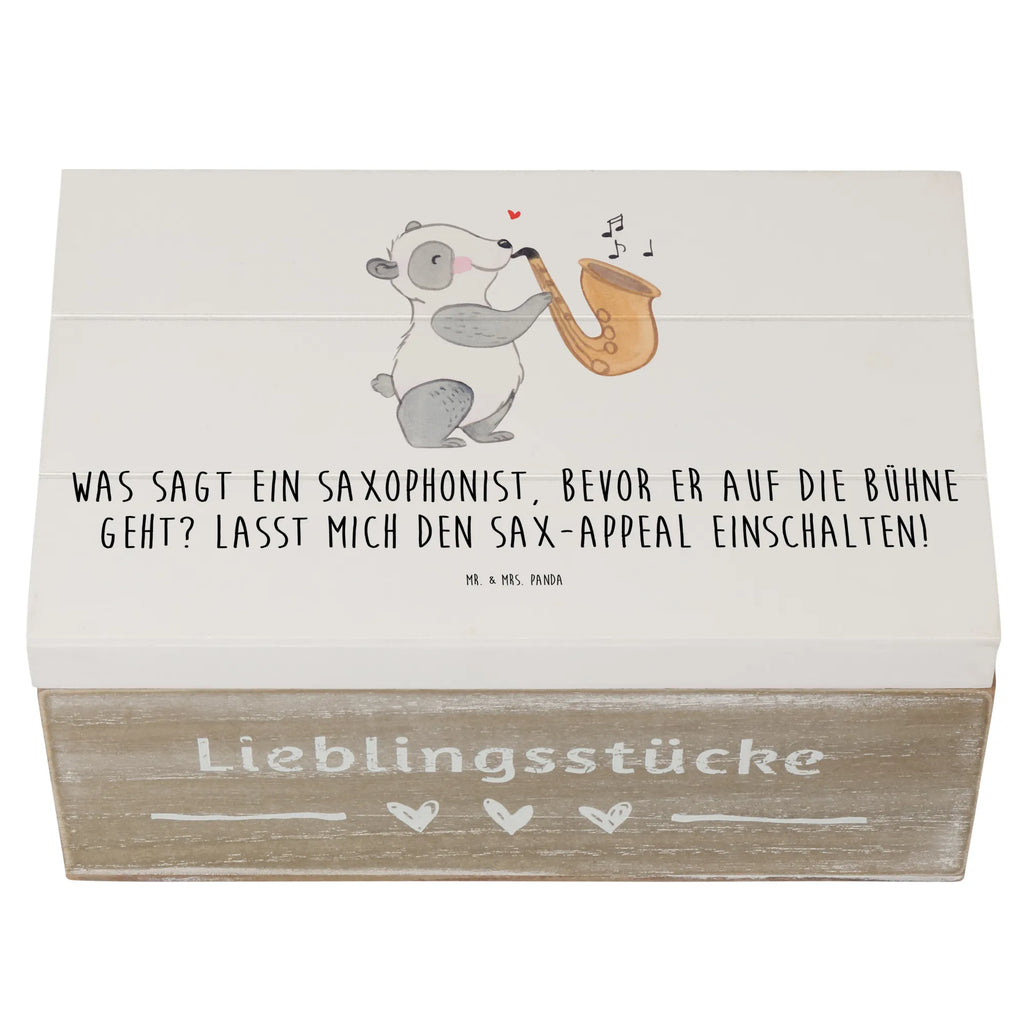 Holzkiste Magischer Saxophon-Charme Dekokiste, XXL, Kiste, Holzkiste, Truhe, Schatzkiste, Geschenkbox, Geschenkdose, Erinnerungsbox, Erinnerungskiste, Schatulle, Aufbewahrungsbox, Instrumente, Geschenke Musiker, Musikliebhaber