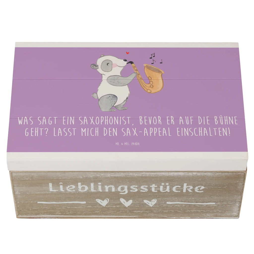 Holzkiste Magischer Saxophon-Charme Dekokiste, XXL, Kiste, Holzkiste, Truhe, Schatzkiste, Geschenkbox, Geschenkdose, Erinnerungsbox, Erinnerungskiste, Schatulle, Aufbewahrungsbox, Instrumente, Geschenke Musiker, Musikliebhaber