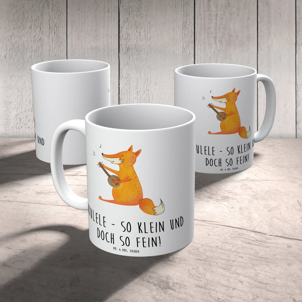 Mug Ukulele - so klein und doch so fein! Teetasse, Bürotasse, Tasse mit Zitaten, Tasse mit Motiven, Tasse, Geschenktasse, Porzellantasse, Kaffeetasse, Keramiktasse, Instrumente, Geschenke Musiker, Musikliebhaber