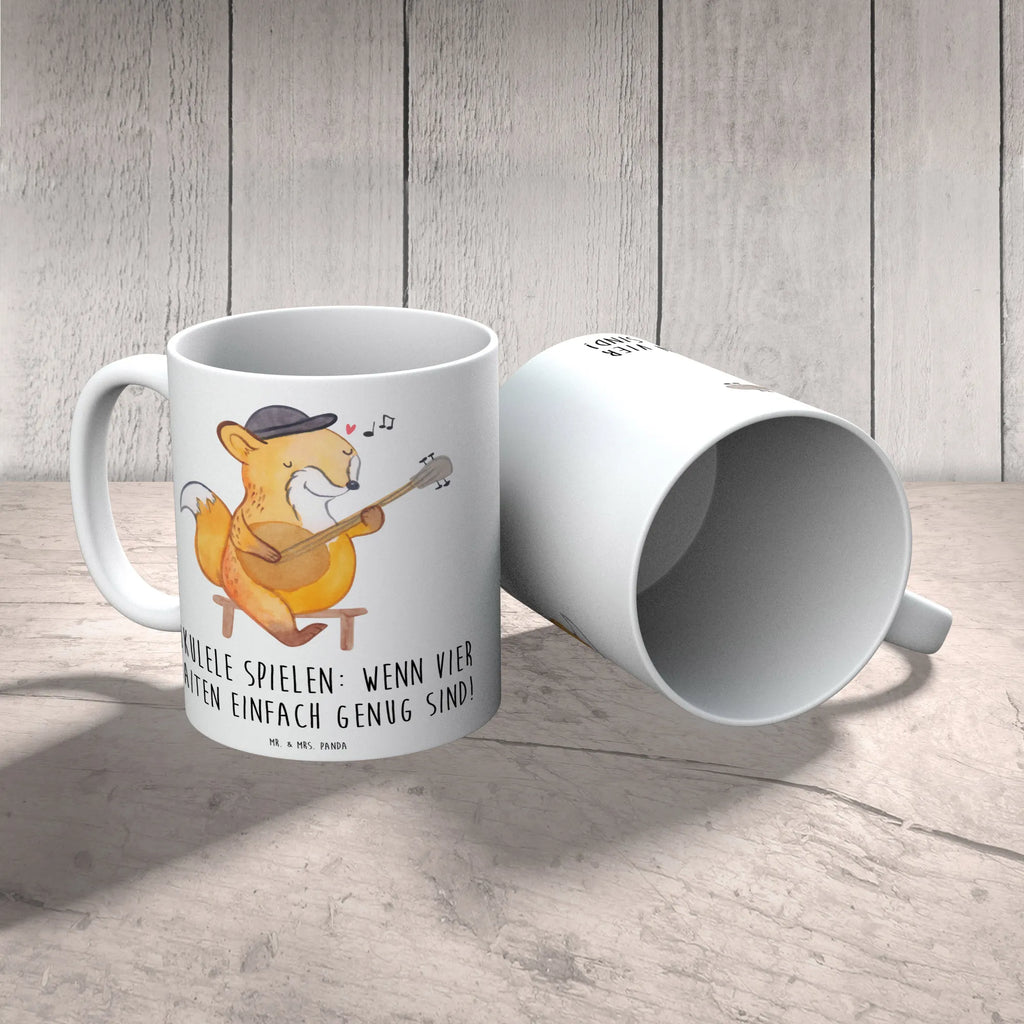 Tasse Ukulele Freude Tasse, Kaffeetasse, Tasse mit Zitaten, Geschenktasse, Keramiktasse, Bürotasse, Teetasse, Porzellantasse, Tasse mit Motiven, Instrumente, Geschenke Musiker, Musikliebhaber