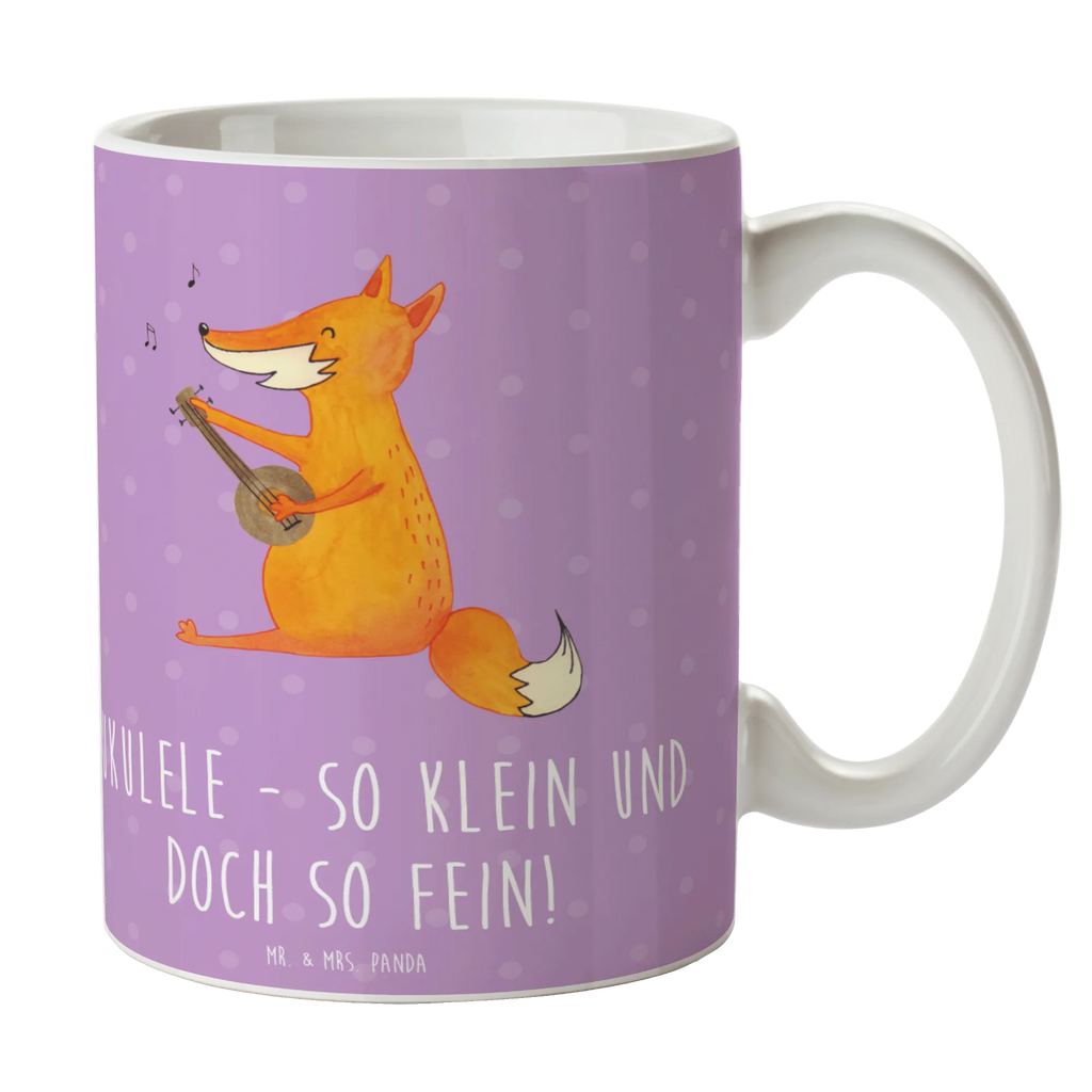 Mug Ukulele - so klein und doch so fein! Teetasse, Bürotasse, Tasse mit Zitaten, Tasse mit Motiven, Tasse, Geschenktasse, Porzellantasse, Kaffeetasse, Keramiktasse, Instrumente, Geschenke Musiker, Musikliebhaber