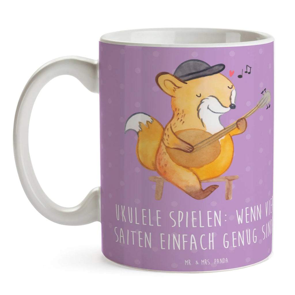 Tasse Ukulele Freude Tasse, Kaffeetasse, Tasse mit Zitaten, Geschenktasse, Keramiktasse, Bürotasse, Teetasse, Porzellantasse, Tasse mit Motiven, Instrumente, Geschenke Musiker, Musikliebhaber