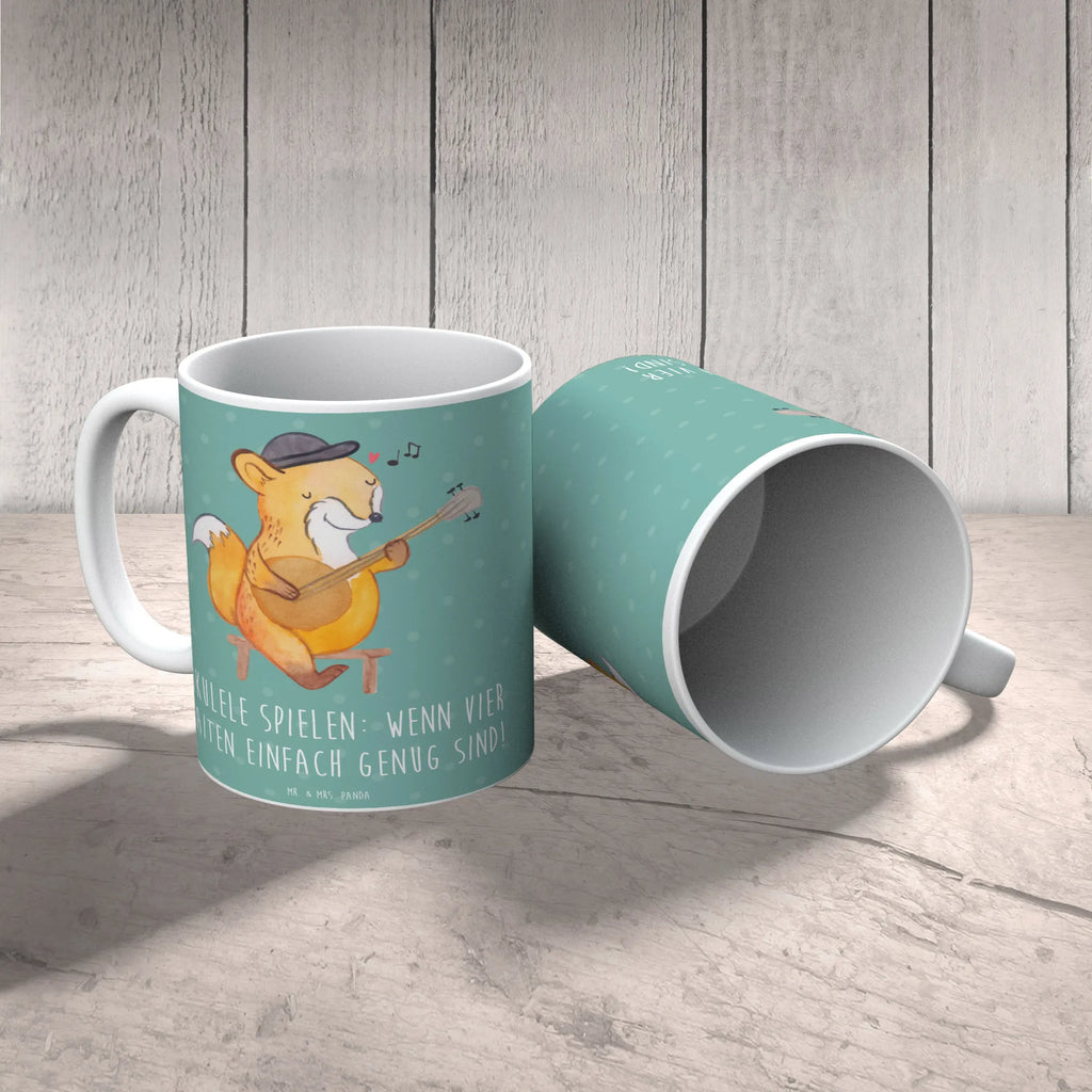 Tasse Ukulele Freude Tasse, Kaffeetasse, Tasse mit Zitaten, Geschenktasse, Keramiktasse, Bürotasse, Teetasse, Porzellantasse, Tasse mit Motiven, Instrumente, Geschenke Musiker, Musikliebhaber