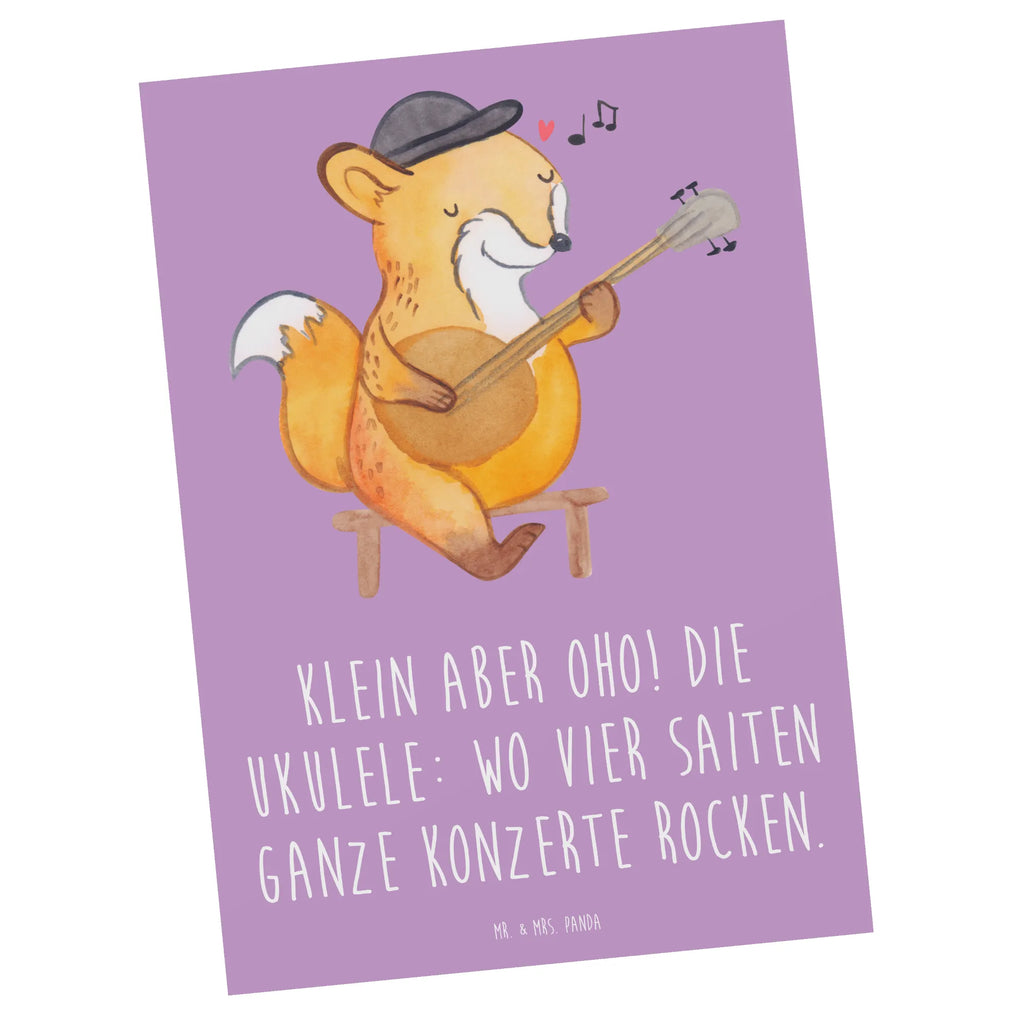 Postcard Klein aber oho! Die Ukulele: wo vier Saiten ganze Konzerte rocken. Ansichtskarten, Geschenkkarte, Ansichtskarte, Postkarte, Einladung Geburtstag, Karte, Einladung, Dankeskarte, Grußkarte, Geburtstagskarte, Einladungskarte, Einladungskarten Geburtstag, Instrumente, Geschenke Musiker, Musikliebhaber