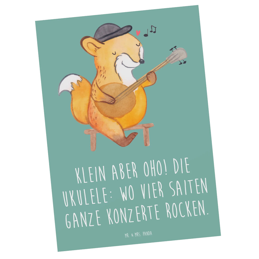 Postcard Klein aber oho! Die Ukulele: wo vier Saiten ganze Konzerte rocken. Ansichtskarten, Geschenkkarte, Ansichtskarte, Postkarte, Einladung Geburtstag, Karte, Einladung, Dankeskarte, Grußkarte, Geburtstagskarte, Einladungskarte, Einladungskarten Geburtstag, Instrumente, Geschenke Musiker, Musikliebhaber
