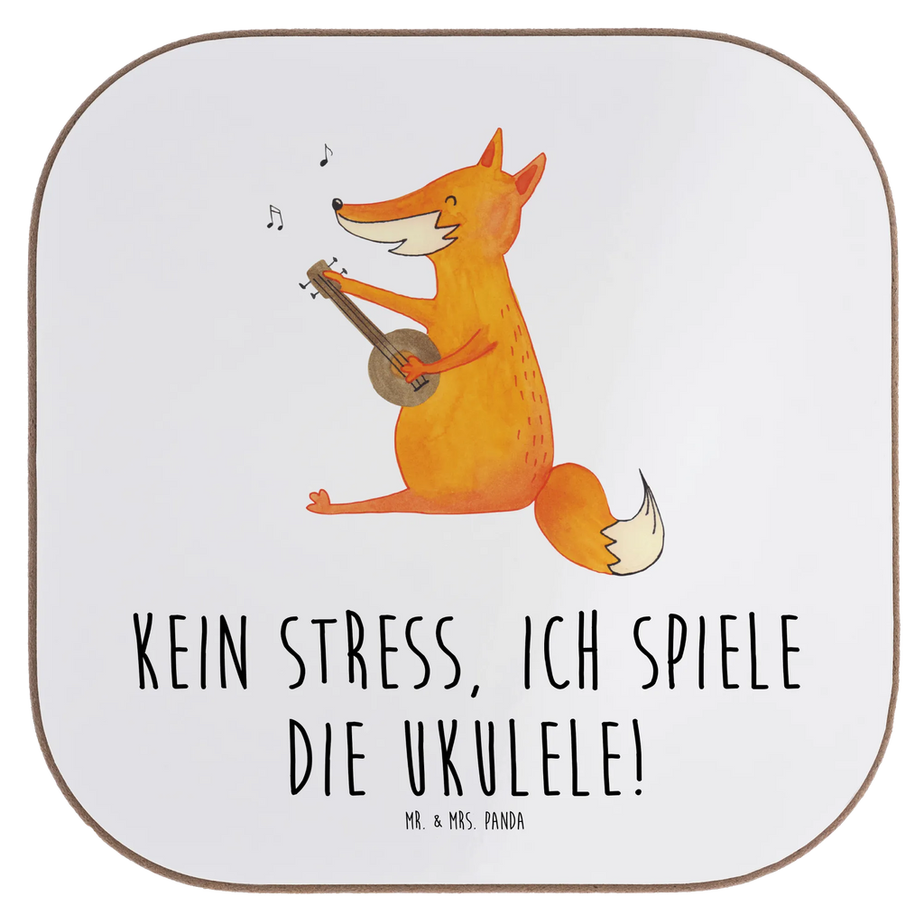 Square coaster Kein Stress, ich spiele die Ukulele! Untersetzer, Getränkeuntersetzer, Korkuntersetzer, Holzuntersetzer, Glasuntersetzer, Untersetzer aus Holz, Untersetzer für Gläser, Untersetzer Holz, Untersetzer Gläser, Tassen Untersetzer, Untersetzer Design, Bierdeckel, Instrumente, Geschenke Musiker, Musikliebhaber