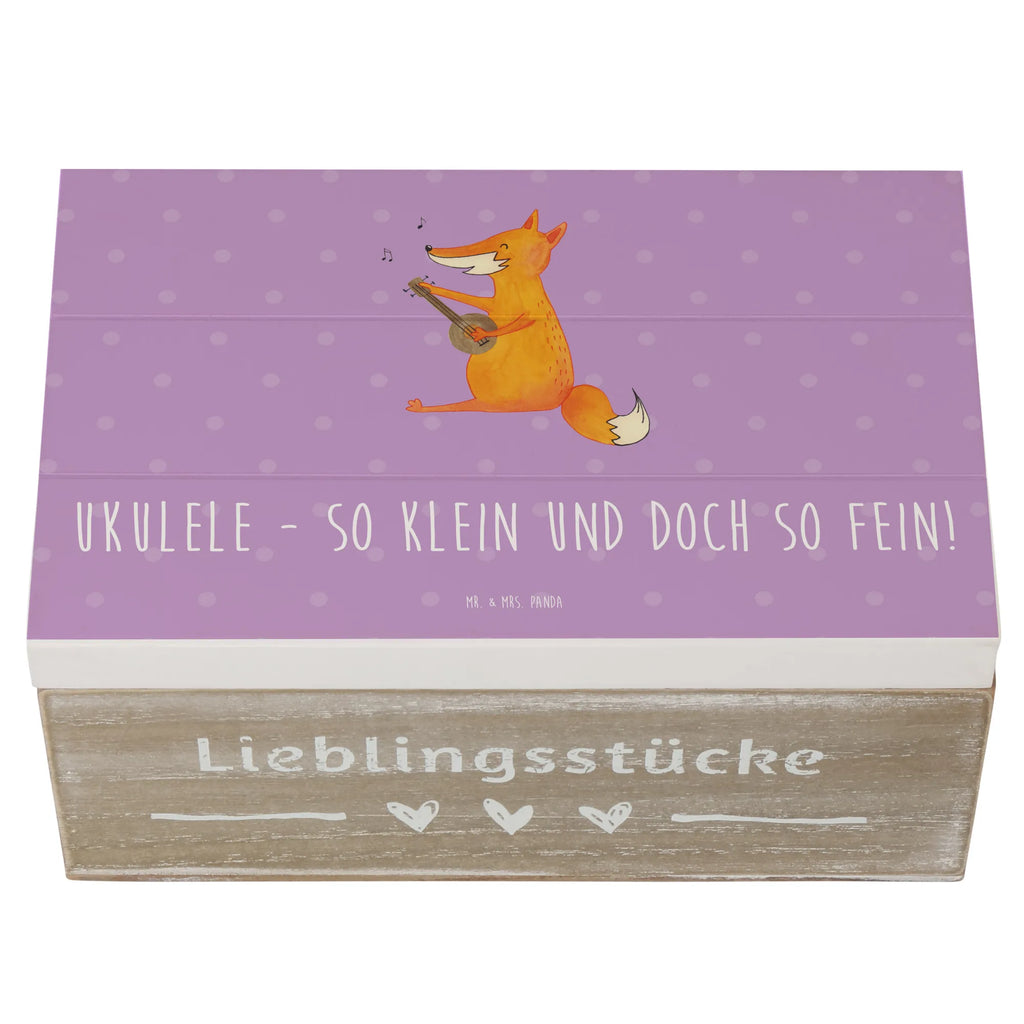 Wooden chest Ukulele - so klein und doch so fein! Aufbewahrungsbox, Kiste, XXL, Erinnerungsbox, Schatzkiste, Erinnerungskiste, Schatulle, Holzkiste, Geschenkbox, Truhe, Geschenkdose, Dekokiste, Instrumente, Geschenke Musiker, Musikliebhaber