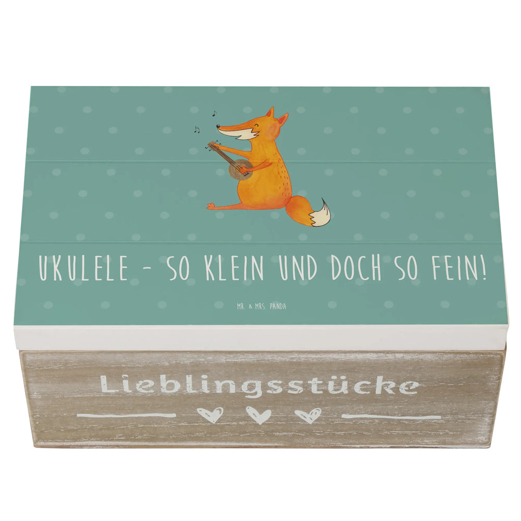 Wooden chest Ukulele - so klein und doch so fein! Aufbewahrungsbox, Kiste, XXL, Erinnerungsbox, Schatzkiste, Erinnerungskiste, Schatulle, Holzkiste, Geschenkbox, Truhe, Geschenkdose, Dekokiste, Instrumente, Geschenke Musiker, Musikliebhaber