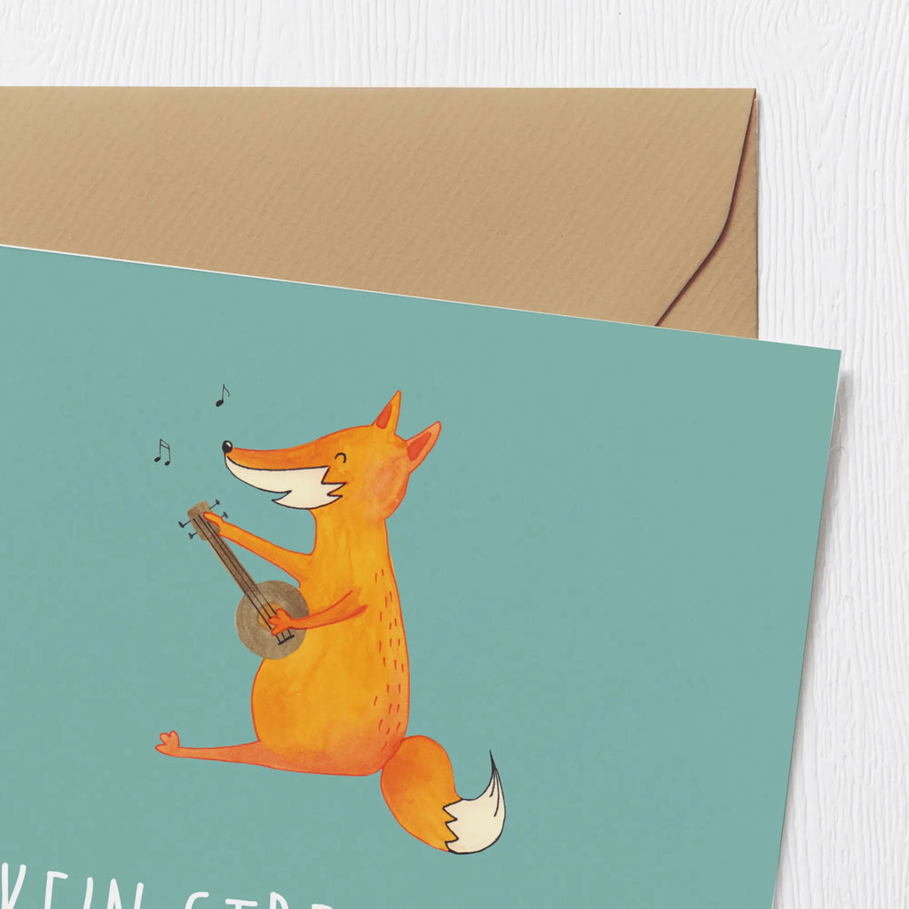 Deluxe Card Kein Stress, ich spiele die Ukulele! Karte, Geburtstagskarte, Glückwunschkarte, Hochwertige Klappkarte, Grußkarte, Hochzeitskarte, Hochwertige Grußkarte, Einladungskarte, Klappkarte, Instrumente, Geschenke Musiker, Musikliebhaber