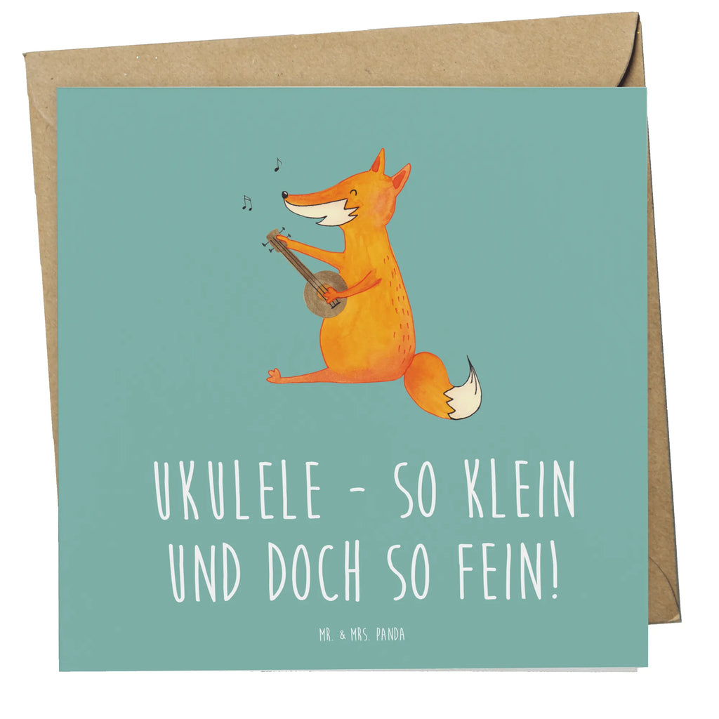 Deluxe Card Ukulele - so klein und doch so fein! Hochwertige Klappkarte, Hochzeitskarte, Grußkarte, Klappkarte, Karte, Glückwunschkarte, Geburtstagskarte, Hochwertige Grußkarte, Einladungskarte, Instrumente, Geschenke Musiker, Musikliebhaber