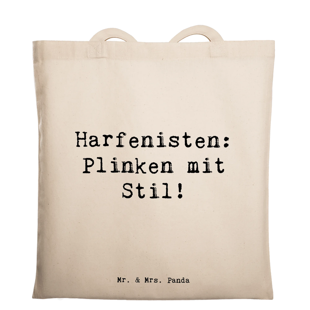 Tote bag Saying Harfenisten: Plinken mit Stil! Beuteltasche, Beutel, Einkaufstasche, Jutebeutel, Stoffbeutel, Tasche, Shopper, Umhängetasche, Strandtasche, Schultertasche, Stofftasche, Tragetasche, Badetasche, Jutetasche, Einkaufstüte, Laptoptasche, Instrumente, Geschenke Musiker, Musikliebhaber