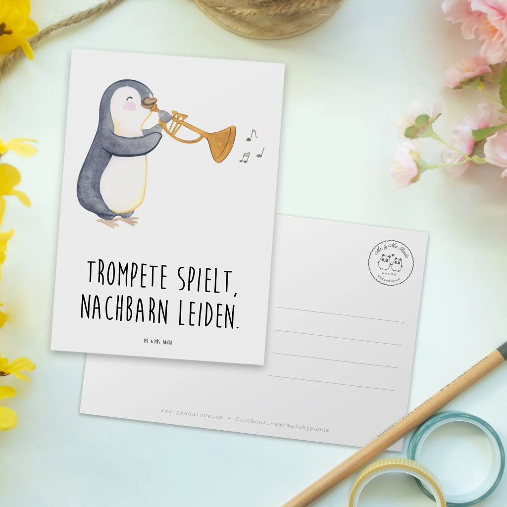 Postkarte Trompete Freude Einladung, Einladungskarte, Postkarte, Dankeskarte, Karte, Geschenkkarte, Grußkarte, Ansichtskarte, Einladung Geburtstag, Ansichtskarten, Geburtstagskarte, Einladungskarten Geburtstag, Instrumente, Geschenke Musiker, Musikliebhaber