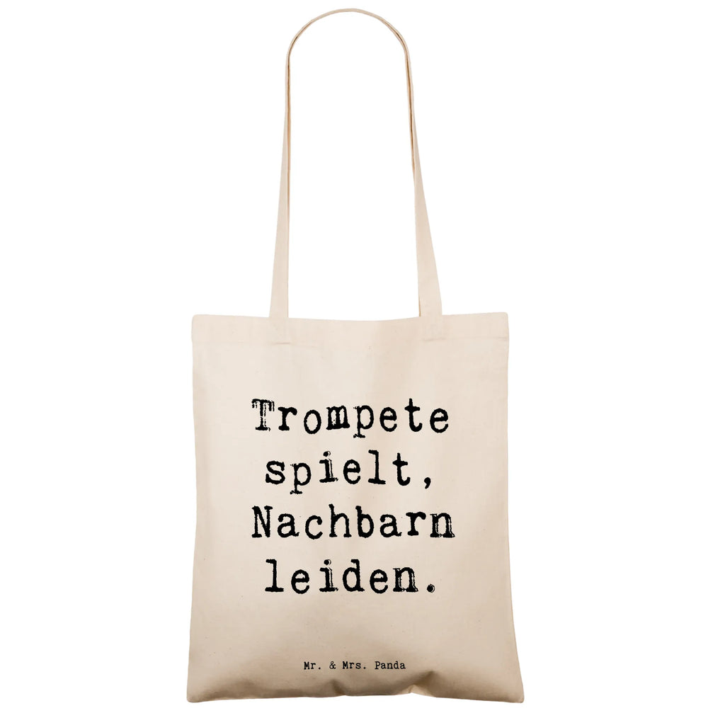 Tragetasche Spruch Trompete Freude Stoffbeutel, Tasche, Tragetasche, Stofftasche, Shopper, Schultertasche, Beutel, Jutebeutel, Laptoptasche, Einkaufstüte, Umhängetasche, Einkaufstasche, Beuteltasche, Jutetasche, Strandtasche, Badetasche, Instrumente, Geschenke Musiker, Musikliebhaber