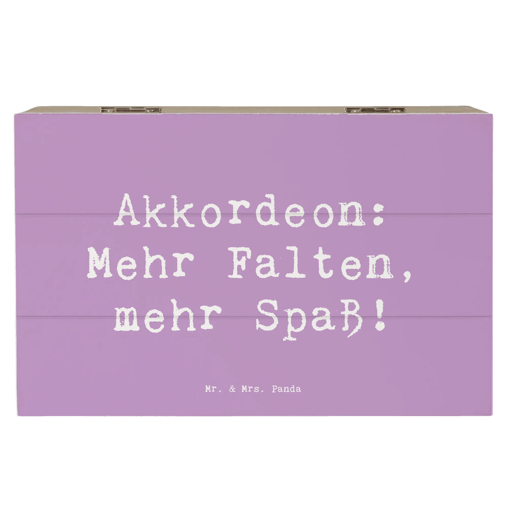 Holzkiste Spruch Akkordeon Spaß XXL, Dekokiste, Geschenkbox, Erinnerungskiste, Truhe, Geschenkdose, Holzkiste, Aufbewahrungsbox, Schatulle, Erinnerungsbox, Schatzkiste, Kiste, Instrumente, Geschenke Musiker, Musikliebhaber