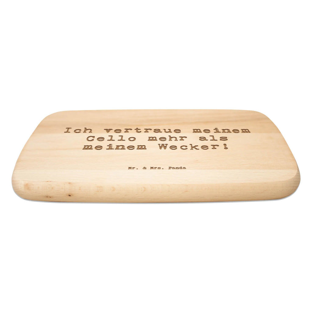 Serving board Saying Ich vertraue meinem Cello mehr als meinem Wecker! breakfast board, cutting board, Board, Instruments, gifts for musicians, music enthusiasts