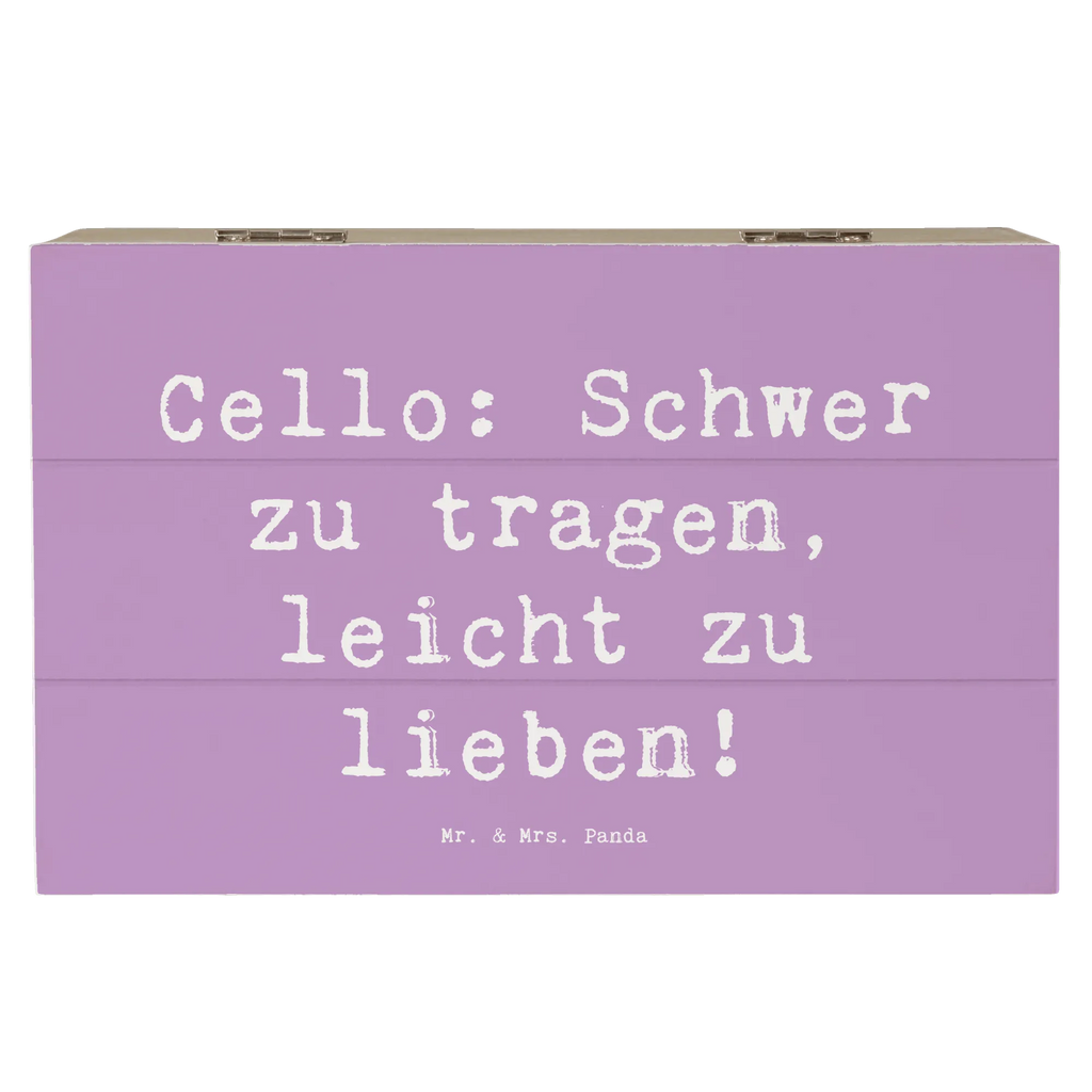 Holzkiste Spruch Cello Liebe Erinnerungsbox, Geschenkbox, Schatulle, Holzkiste, Dekokiste, Truhe, Geschenkdose, Aufbewahrungsbox, XXL, Kiste, Erinnerungskiste, Schatzkiste, Instrumente, Geschenke Musiker, Musikliebhaber