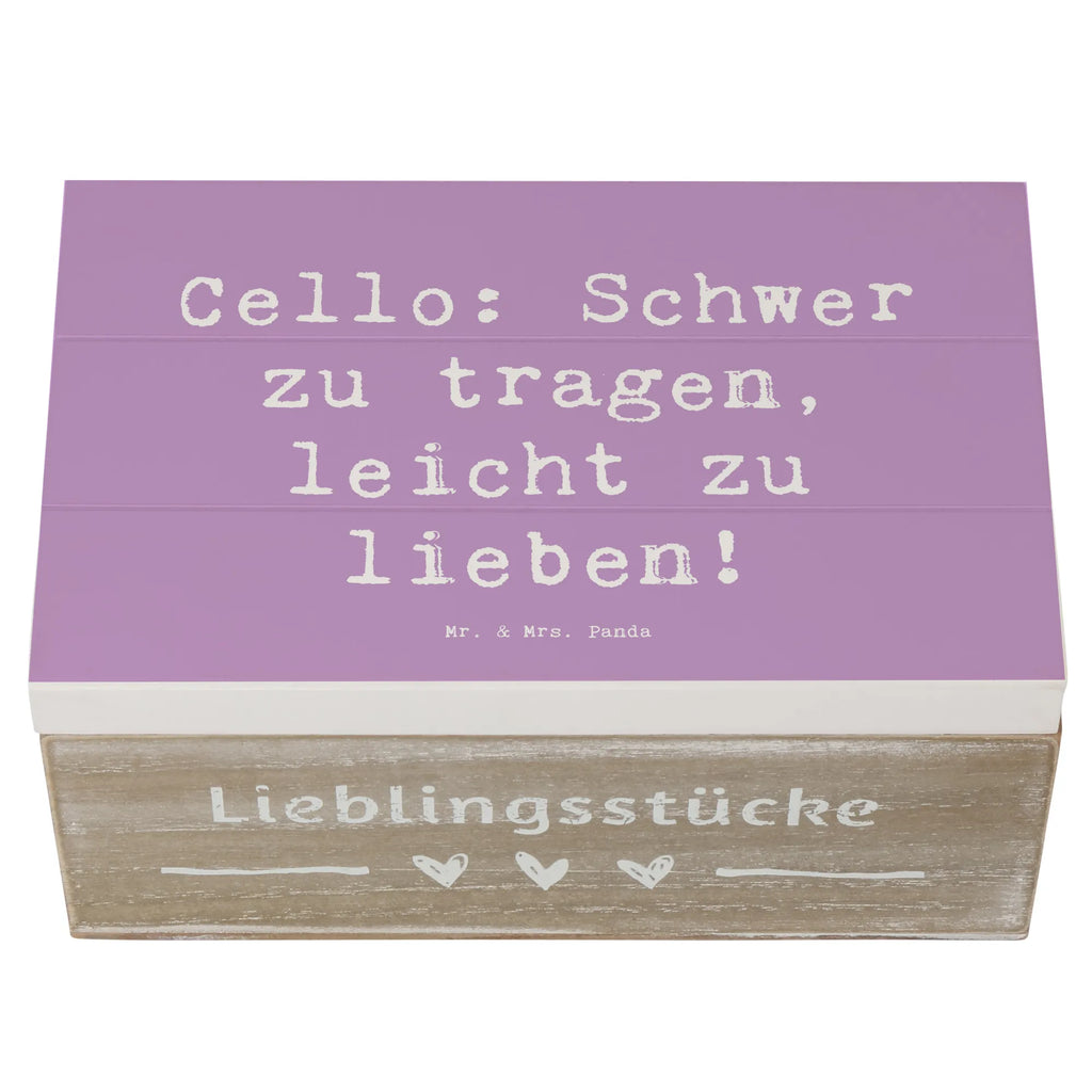 Holzkiste Spruch Cello Liebe Erinnerungsbox, Geschenkbox, Schatulle, Holzkiste, Dekokiste, Truhe, Geschenkdose, Aufbewahrungsbox, XXL, Kiste, Erinnerungskiste, Schatzkiste, Instrumente, Geschenke Musiker, Musikliebhaber