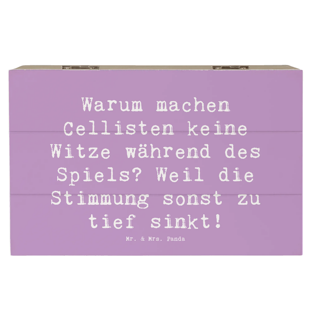 Holzkiste Spruch Cello Witz Verdorben Erinnerungskiste, XXL, Holzkiste, Geschenkdose, Dekokiste, Kiste, Schatzkiste, Aufbewahrungsbox, Truhe, Erinnerungsbox, Geschenkbox, Schatulle, Instrumente, Geschenke Musiker, Musikliebhaber
