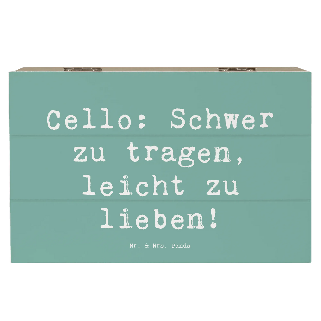 Holzkiste Spruch Cello Liebe Erinnerungsbox, Geschenkbox, Schatulle, Holzkiste, Dekokiste, Truhe, Geschenkdose, Aufbewahrungsbox, XXL, Kiste, Erinnerungskiste, Schatzkiste, Instrumente, Geschenke Musiker, Musikliebhaber