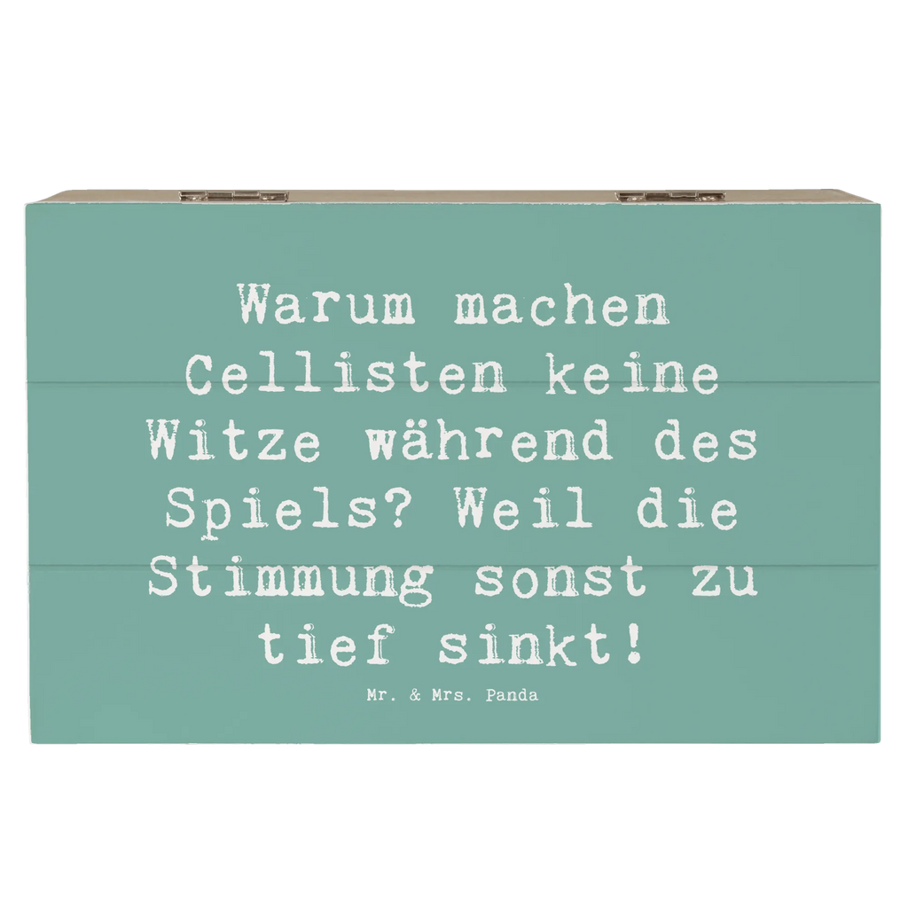 Holzkiste Spruch Cello Witz Verdorben Erinnerungskiste, XXL, Holzkiste, Geschenkdose, Dekokiste, Kiste, Schatzkiste, Aufbewahrungsbox, Truhe, Erinnerungsbox, Geschenkbox, Schatulle, Instrumente, Geschenke Musiker, Musikliebhaber