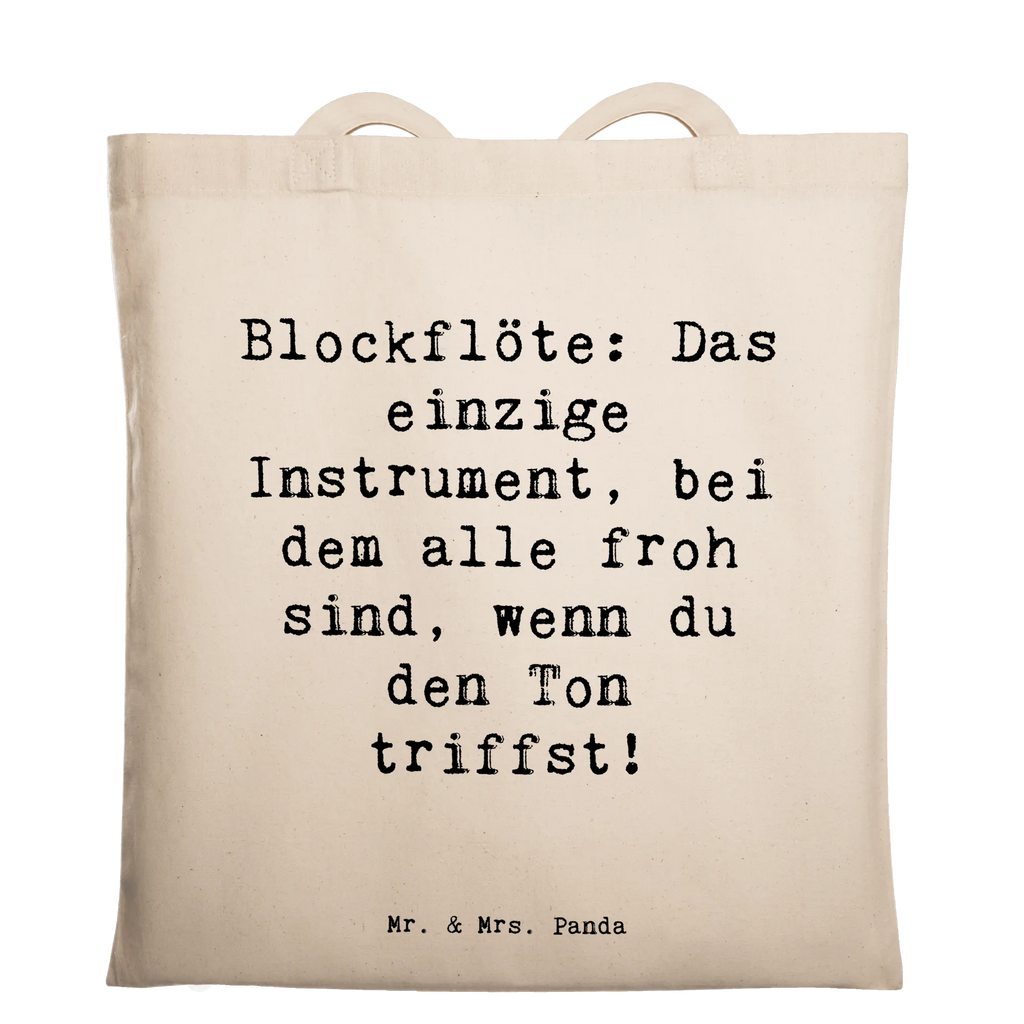 Tote bag Saying Blockflöte: Das einzige Instrument, bei dem alle froh sind, wenn du den Ton triffst! Beuteltasche, Beutel, Einkaufstasche, Jutebeutel, Stoffbeutel, Tasche, Shopper, Umhängetasche, Strandtasche, Schultertasche, Stofftasche, Tragetasche, Badetasche, Jutetasche, Einkaufstüte, Laptoptasche, Instrumente, Geschenke Musiker, Musikliebhaber