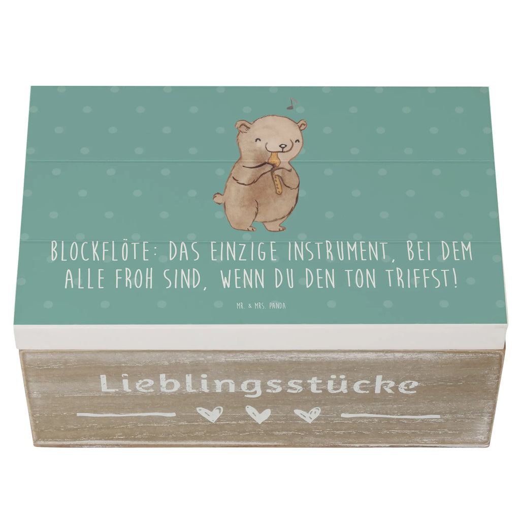 Wooden chest Blockflöte: Das einzige Instrument, bei dem alle froh sind, wenn du den Ton triffst! Erinnerungsbox, Geschenkdose, XXL, Holzkiste, Truhe, Schatzkiste, Dekokiste, Erinnerungskiste, Schatulle, Aufbewahrungsbox, Geschenkbox, Kiste, Instrumente, Geschenke Musiker, Musikliebhaber