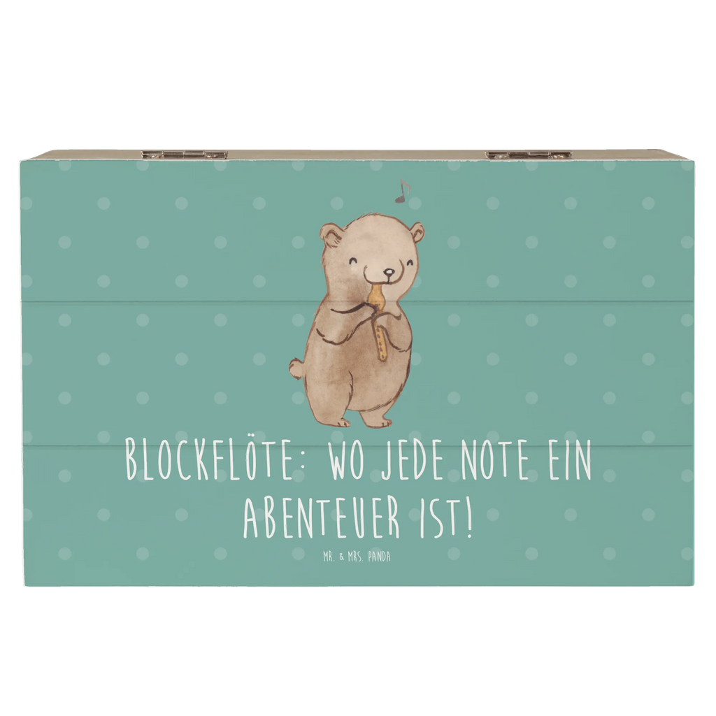 Holzkiste Abenteuer Blockflöte Kiste, Geschenkdose, Dekokiste, Schatulle, Holzkiste, XXL, Truhe, Geschenkbox, Aufbewahrungsbox, Erinnerungsbox, Schatzkiste, Erinnerungskiste, Instrumente, Geschenke Musiker, Musikliebhaber