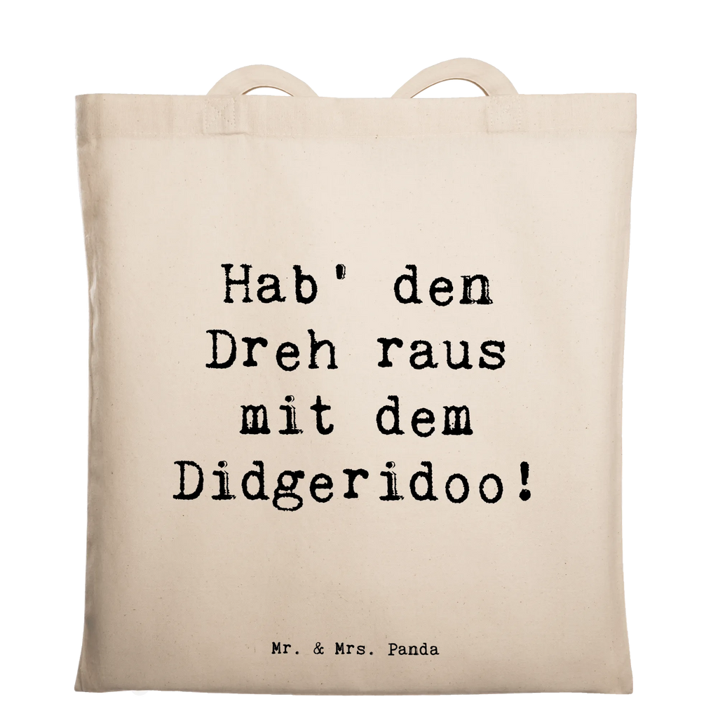 Tote bag Saying Hab' den Dreh raus mit dem Didgeridoo! Strandtasche, Einkaufstasche, Beuteltasche, Badetasche, Stoffbeutel, Laptoptasche, Jutebeutel, Einkaufstüte, Umhängetasche, Stofftasche, Jutetasche, Tragetasche, Schultertasche, Beutel, Tasche, Shopper, Instrumente, Geschenke Musiker, Musikliebhaber