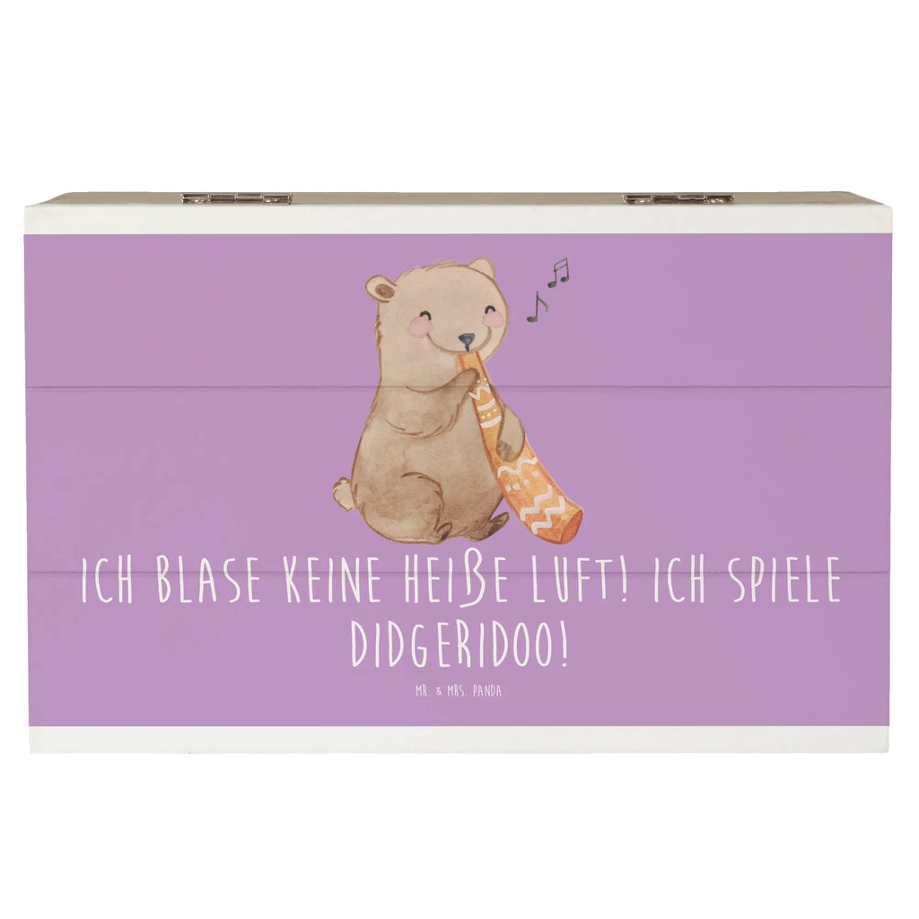 Holzkiste Didgeridoo Spieler Dekokiste, Kiste, Aufbewahrungsbox, Schatzkiste, Erinnerungsbox, Truhe, Geschenkdose, XXL, Holzkiste, Geschenkbox, Erinnerungskiste, Schatulle, Instrumente, Geschenke Musiker, Musikliebhaber