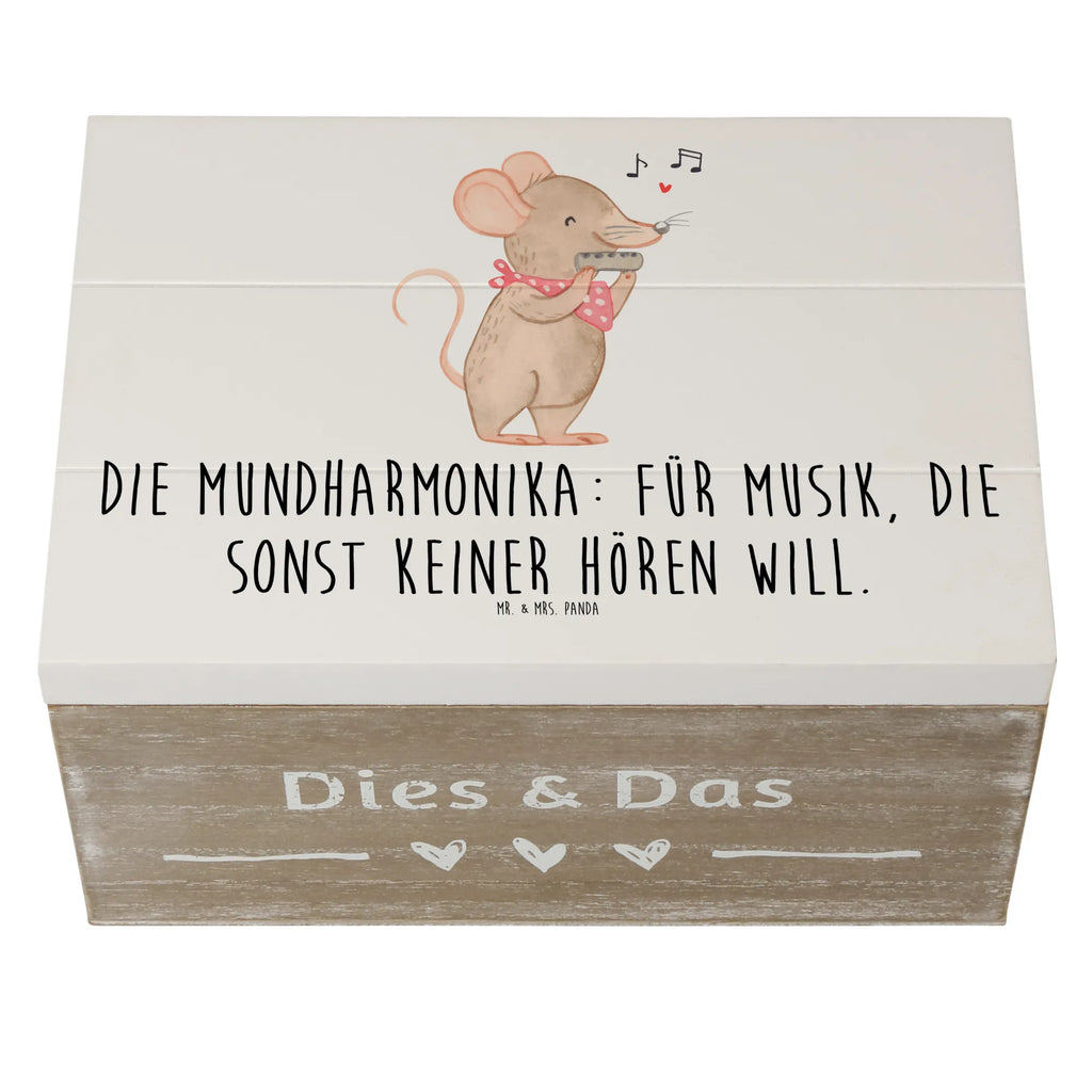 Wooden chest Die Mundharmonika: Für Musik, die sonst keiner hören will. Truhe, Holzkiste, Aufbewahrungsbox, XXL, Geschenkbox, Schatulle, Geschenkdose, Erinnerungskiste, Schatzkiste, Kiste, Dekokiste, Erinnerungsbox, Instrumente, Geschenke Musiker, Musikliebhaber