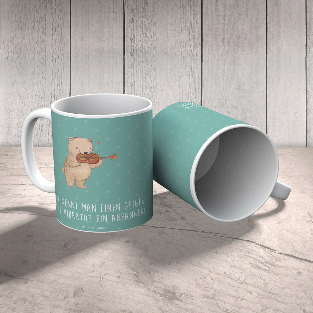 Tasse Violine Anfänger Tasse mit Zitaten, Tasse, Bürotasse, Geschenktasse, Porzellantasse, Keramiktasse, Kaffeetasse, Tasse mit Motiven, Teetasse, Instrumente, Geschenke Musiker, Musikliebhaber
