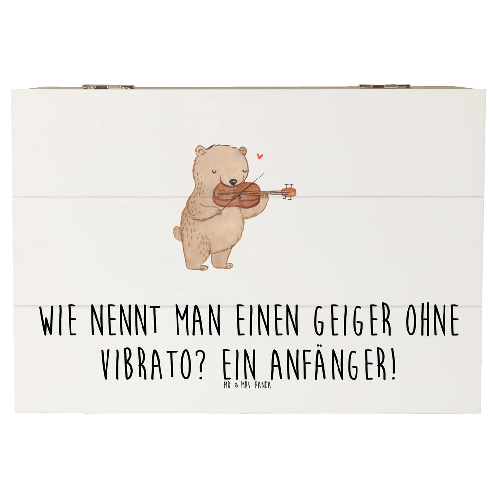 Wooden chest Wie nennt man einen Geiger ohne Vibrato? Ein Anfänger! Aufbewahrungsbox, Erinnerungskiste, Schatulle, Erinnerungsbox, XXL, Dekokiste, Truhe, Schatzkiste, Holzkiste, Geschenkbox, Kiste, Geschenkdose, Instrumente, Geschenke Musiker, Musikliebhaber